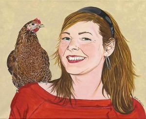 International Respect for Chickens Month, and Animal Activism Through Art